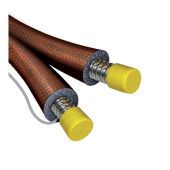 Tubo Twin Solar Slim per impianti solari DN 16 9mm x 10mt per tubo da 22mm