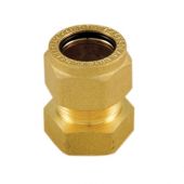 Raccordo diritto per tubo Twin Solar per impianti solari DN 20 x 3/4 F