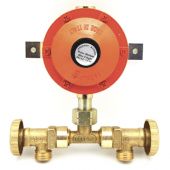 Mini-centralina per gas con regolatore senza flessibili 4 kg/h