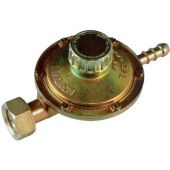 Regolatore per gas con taratura regolabile attacco orizzontale 1 kg/h