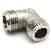 Gomito MM 1/2 sede piana per tubi gas 1/2"