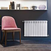 Radiatore in alluminio Exclusivo H 500 4 elementi