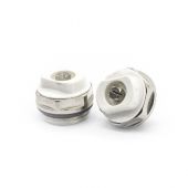 Valvola di sfiato orientabile in ottone nichelato per radiatore 1/2"