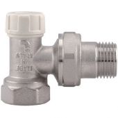 Detentore ad angolo per radiatori e ventilconvettori 3/4"
