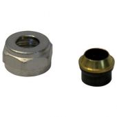 Dado e ogiva per valvole e detentori radiatori 1/2 x 14mm