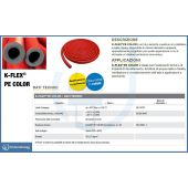 Guaina Isolante K-Flex PE Color Antigraffio 1mt per tubi