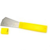 Lame a spezzare per taglierino Cutter 18x0,55 10 pz
