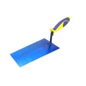 Cazzuola punta quadra manico gomma 20cm