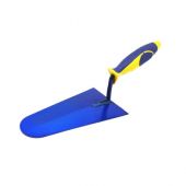 Cazzuola punta tonda manico gomma 18cm