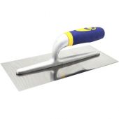 Frattazzo liscio usa manico gomma 12x28cm