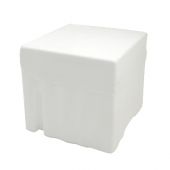 Cubettiera polistirolo per prova cemento 15x15cm