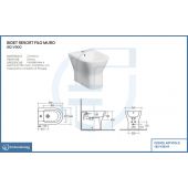 Bidet filo muro- Resort