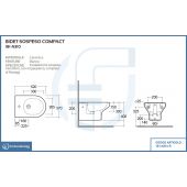 Bidet sospeso- Compact