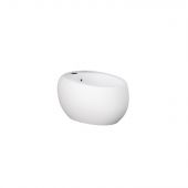 Bidet sospeso fissaggio nascosto bianco opaco- Cloud