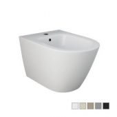 Bidet sospeso fissaggio nascosto bianco opaco-Feeling