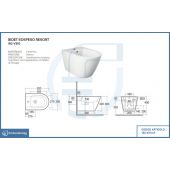 Bidet sospeso- Resort