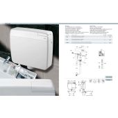 Cassetta di scarico Zaino Dianflex Zeta 3 con Tasto Stop