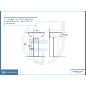 Colonna per lavabo- Tonique