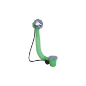 Colonna di scarico vasca automatica in pvc Extensa cromata