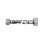 Flessibile inox Lux normale 10cm con teflon e guarnizione FF 1/2 x 1/2