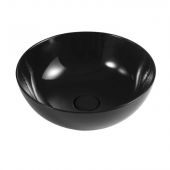 Lavabo da appoggio - Slim 02 385x150mm Nero