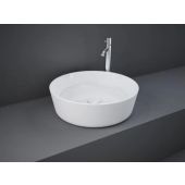 Lavabo d'appoggio tondo bianco alpino- Feeling
