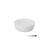 Lavabo d'appoggio tondo bianco alpino- Feeling