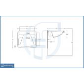 Lavabo per disabili C100