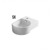 Lavabo a parete vasca sinistra 40