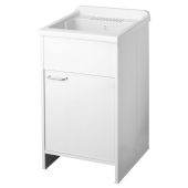 Lavatoio con mobile in pvc con tavola 45x50cm