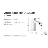 Miscelatore bidet Mariani - Marte