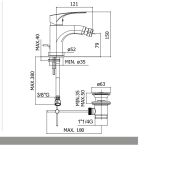 Miscelatore bidet Paffoni - Lime