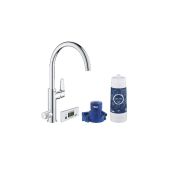 Miscelatore lavello con sistema filtrante acqua Grohe - Blue Pure Baucurve