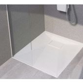 Piatto doccia rettangolare bianco 70x90cm - Stone Essence Slim