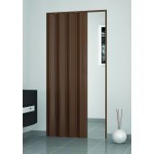 Porta per interno a soffietto 83cm Noce
