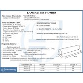 Rotolo di piombo 1.5mm