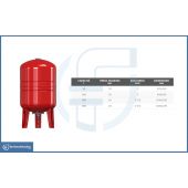 Sfera autoclave Maxivarem LS CE 50L - raccordo 1"