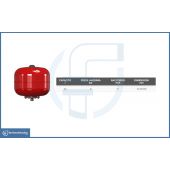 Sfera autoclave con membrana EPDM Idrovarem 24L