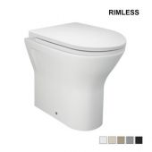 Vaso filo muro Rimless cappuccino opaco-Feeling